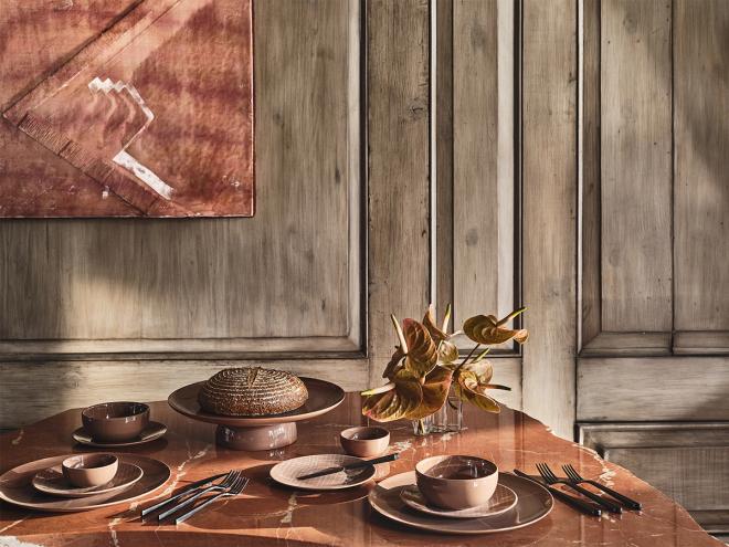 Serax Zuma collection, sienna