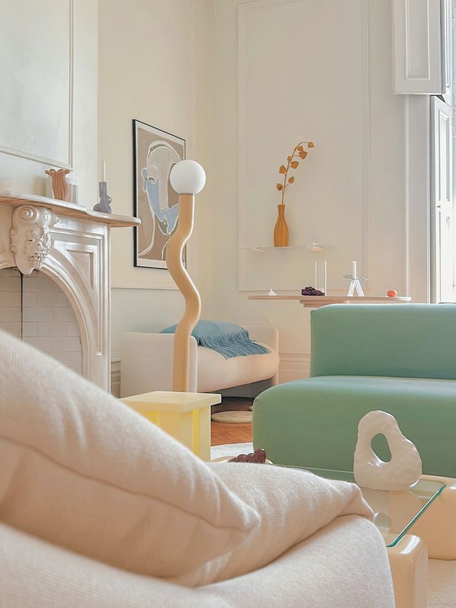 An image featuring interior decor influencer Lauren MacLean's Montreal home.