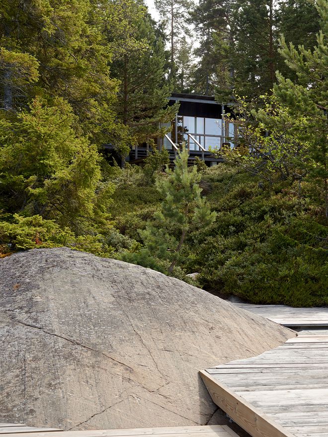 MInna Kemell-Kutvonen's summer cabin