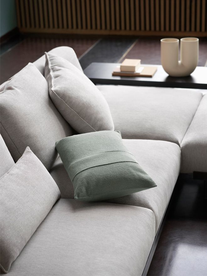 Muuto Layer Cushion, sage green