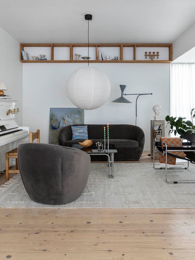 Eeva and Tapani Takkunen's home, living room