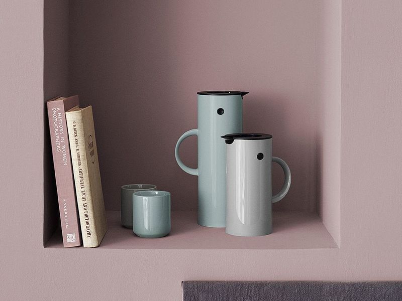 Stelton’s EM77 vacuum jug is an all-time coffee table favorite