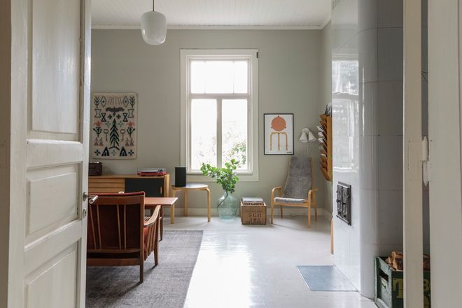 Rosita and Matias renovated an old schoolhouse in Turku