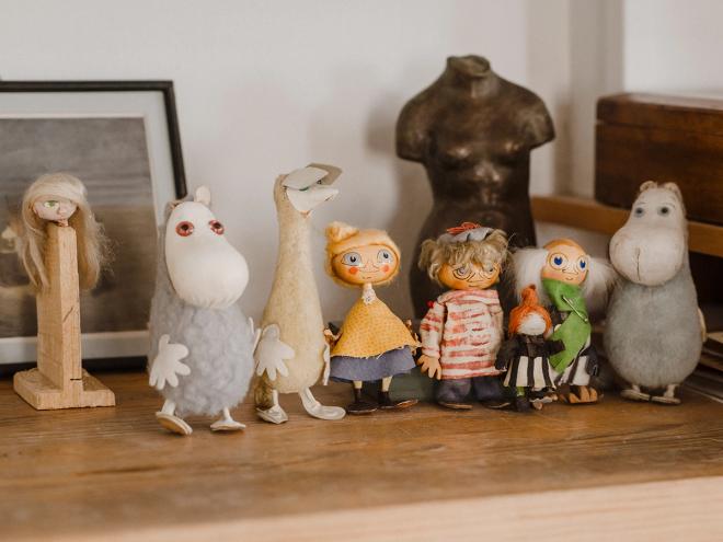 Atelier Fauni's vintage Moomin characters