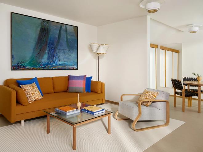 Finlandia Homes, majoitus Finlandia-talossa