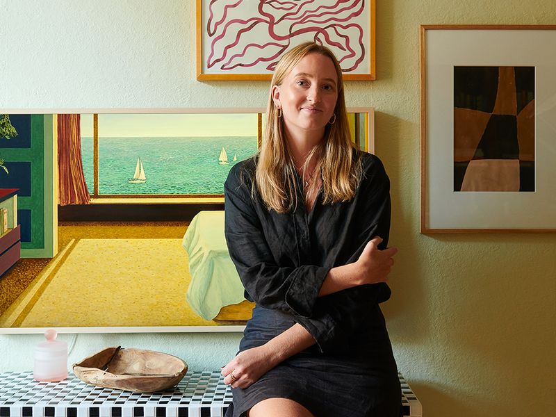 Franckly Friends: Taide ja tuunatut vintagekalusteet tuovat Katarina Fredriksonin kotiin lumoavan tunnelman