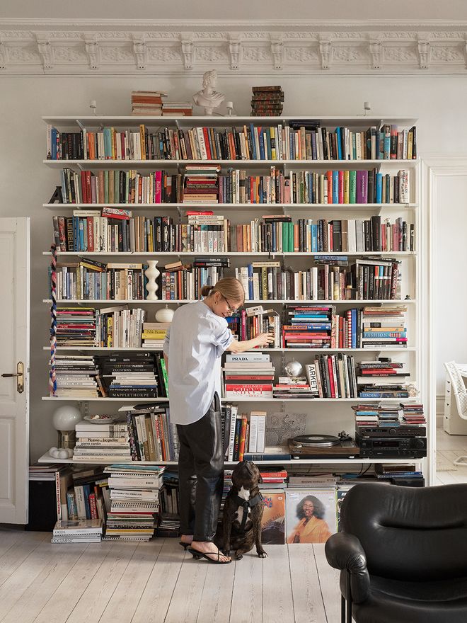Anna Teurnell in her home in Stockholm