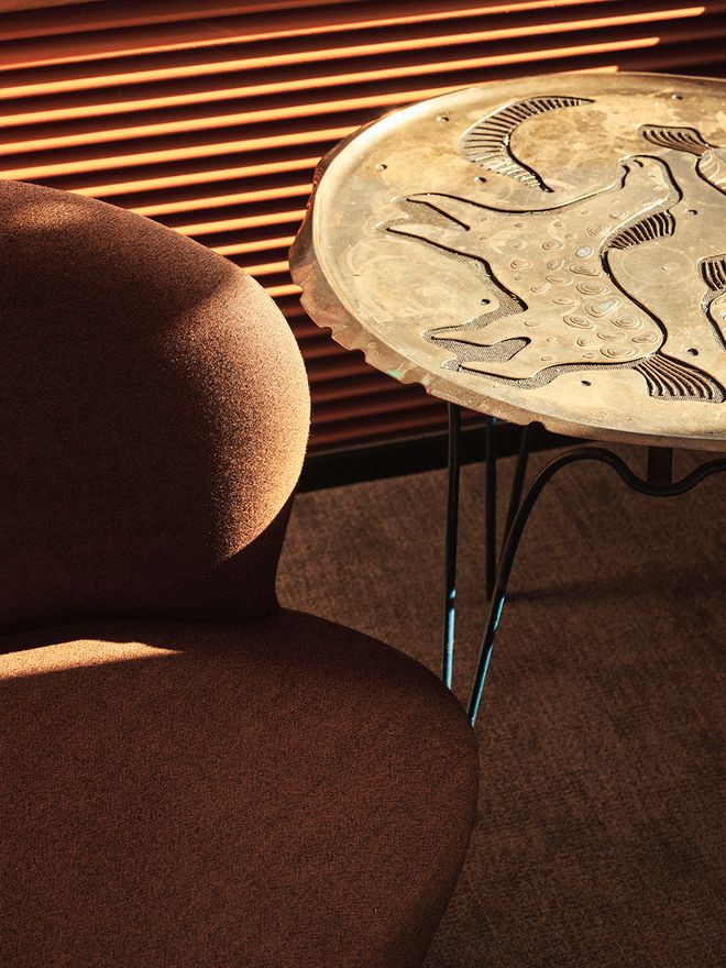 Helena Tynell table at Hotel Vaakuna