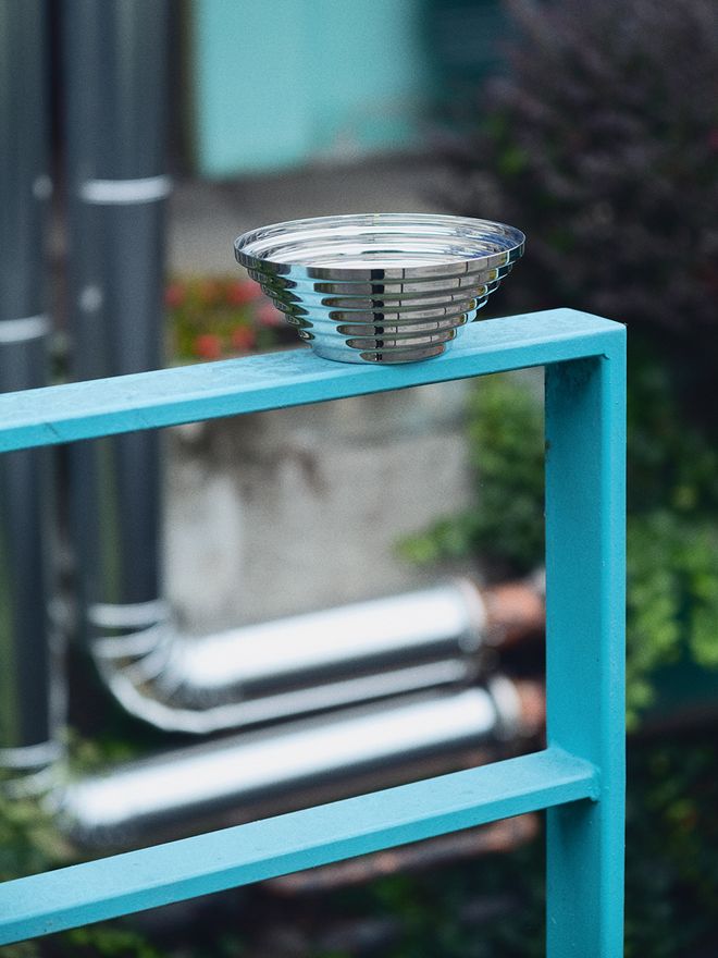 Alessi Maya steel bowl