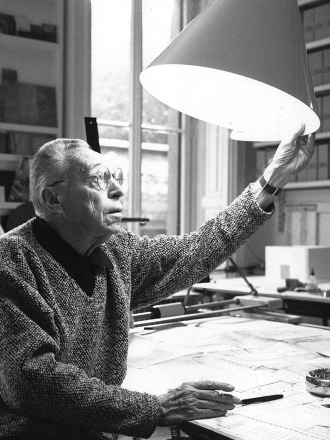 Designer Achille Castiglioni.