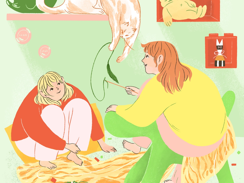 Ask the Customer Service: “How can I easily brighten up the interior of the children’s room?”