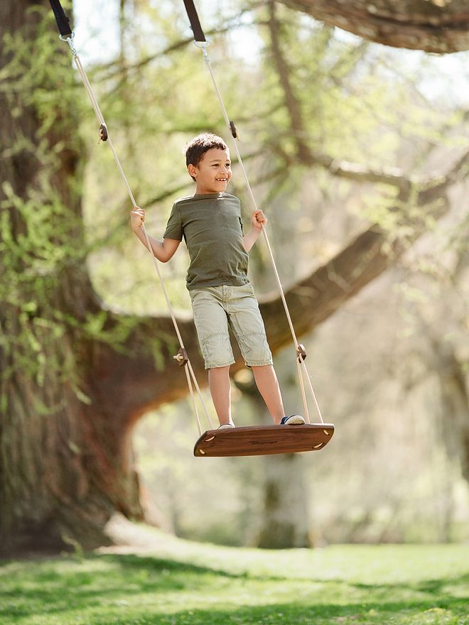Lillagunga  Lillagunga Grand Outdoor swing, walnut - black