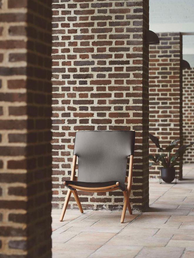 By Lassen's Saxe Lounge chair