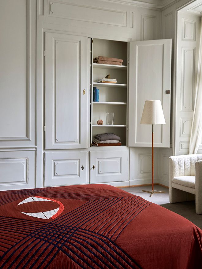 &Tradition  The Eye AP9 bedspread, 240 x 260 cm, brown earth