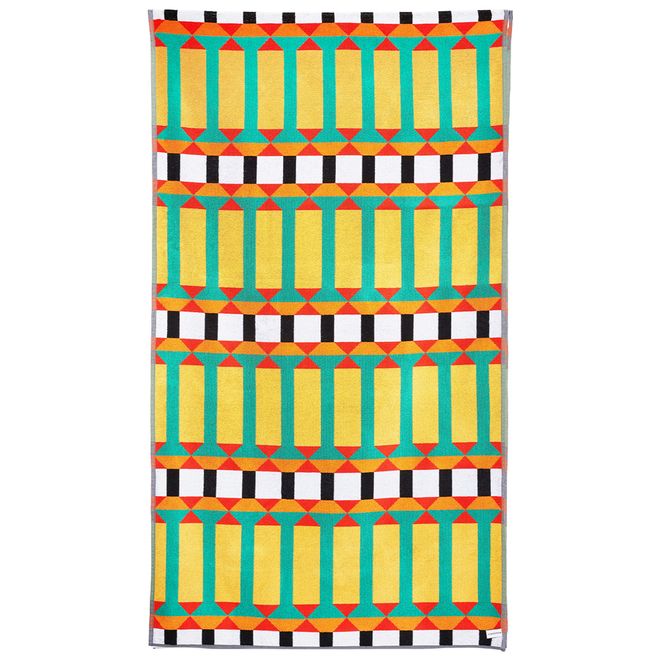 ZigZagZurich Beach 1 XL towel, 100 x 180 cm, multicolour
