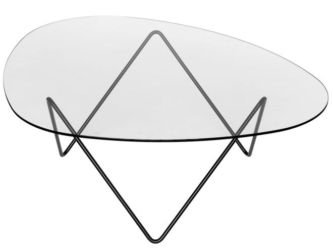 Gubi Pedrera coffee table, black