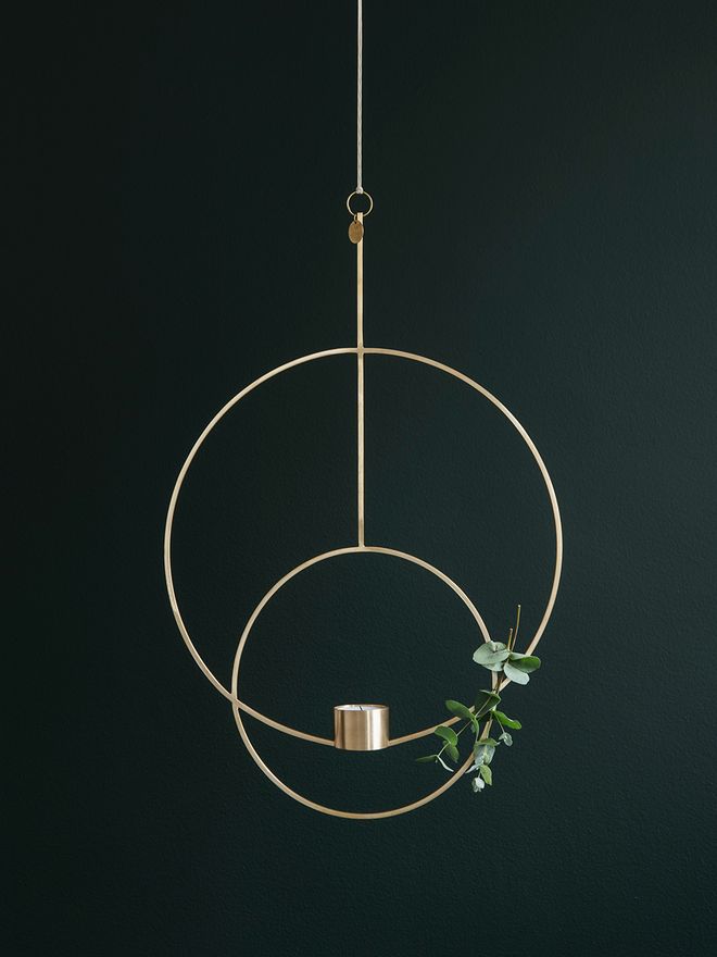 Ferm Living's hanging tealight holder