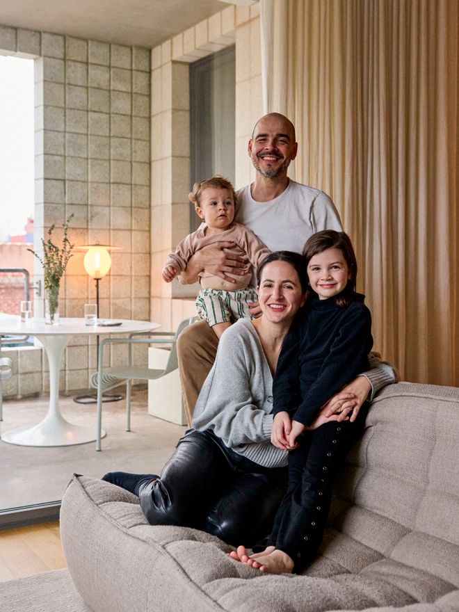 Architect Sebastian Mendez's family