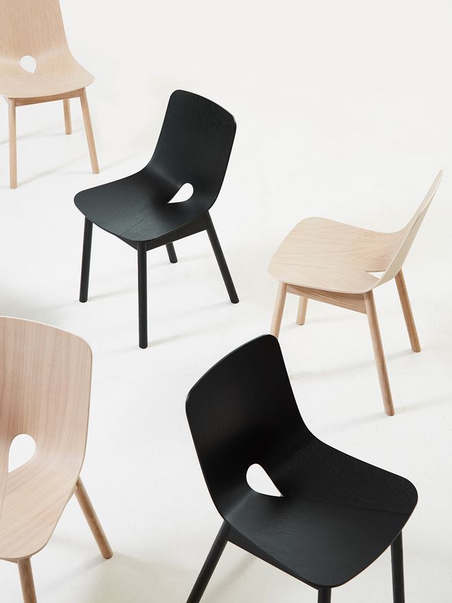 Woud's Mono chairs by Kasper Nyman