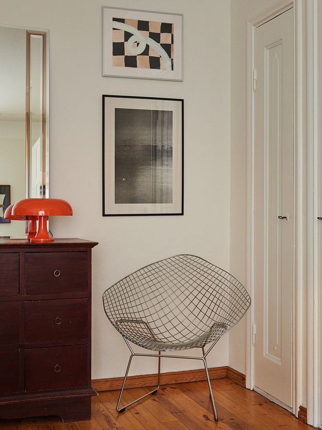 Knoll Bertoia Diamond chair, chrome