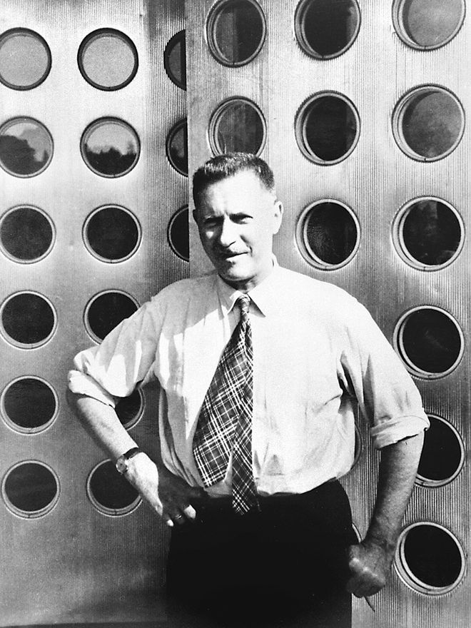 Portrait of designer Jean Prouvé
