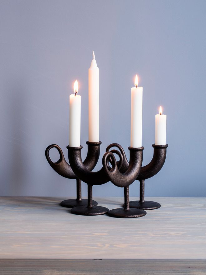 Nedre Foss Ildhane candleholder
