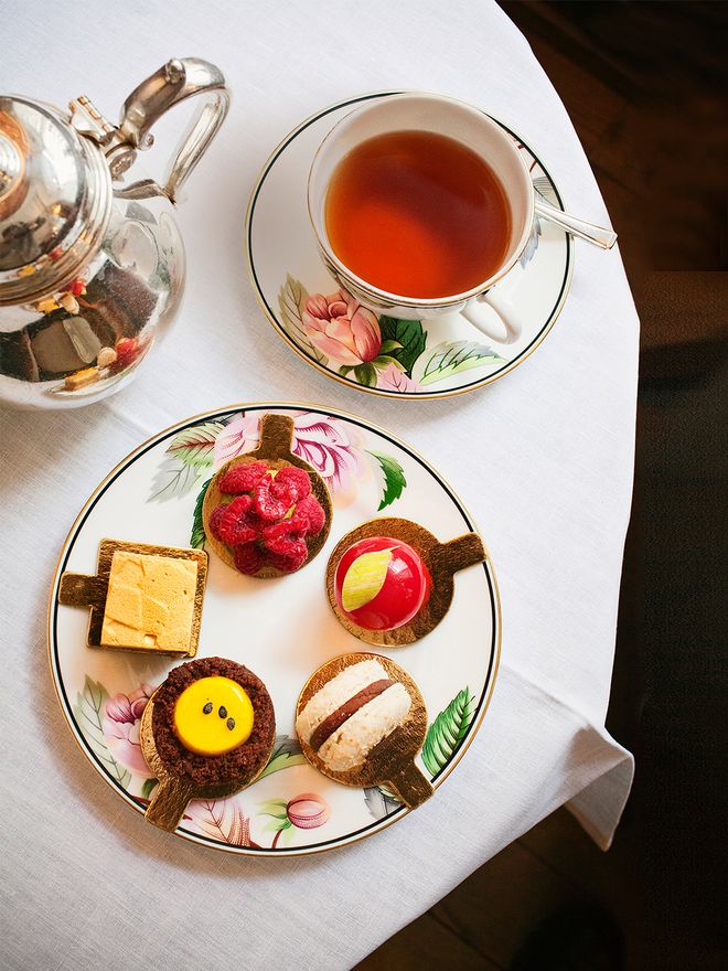 Afternoon tea at Brown's