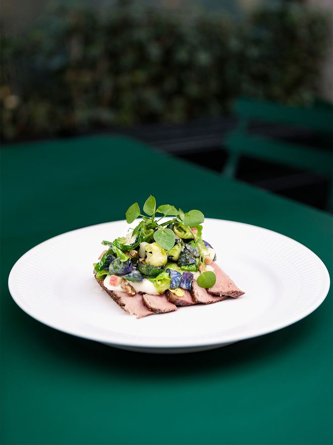 Smørrebrød by Palægade in Copenhagen