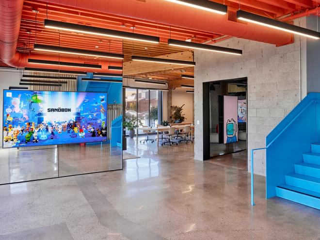 The Sandbox office in Los Angeles