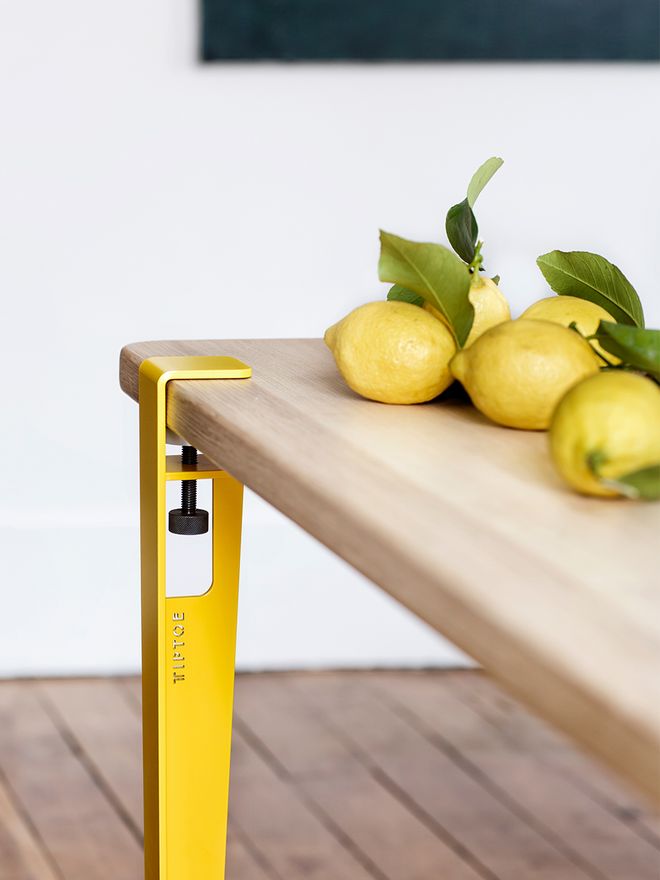 TIPTOE's modular table legs in kids' room decor.