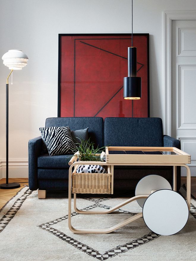 Artek Sofa bed 549, Hallingdal 65