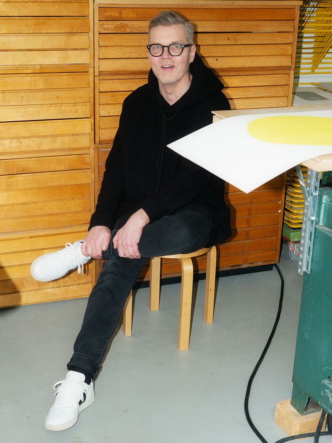 Graphic designer Ilkka Kärkkäinen