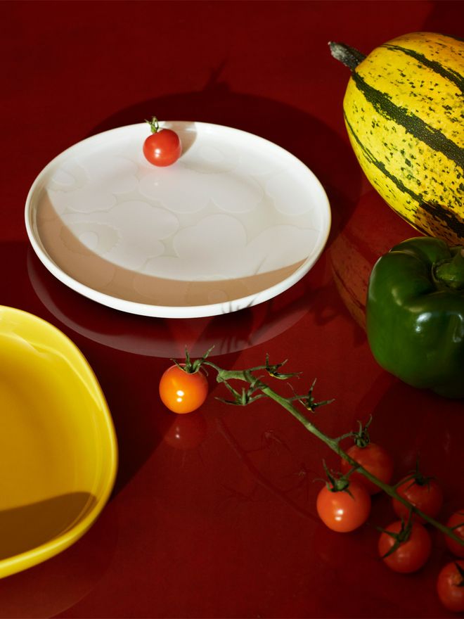 Marimekko Oiva Unikko plate