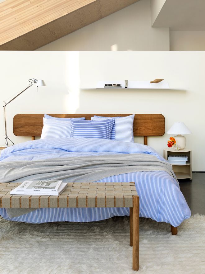 Light colors, luxuriously soft beds and interesting new products – this is what Finnish Design Shop’s showroom looks like in spring 2023