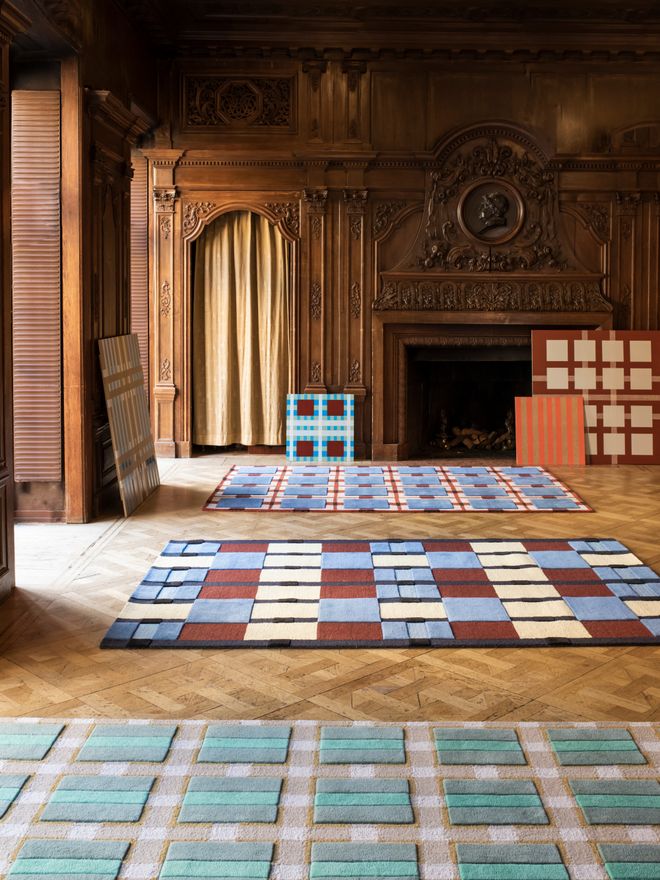 Layered rugs