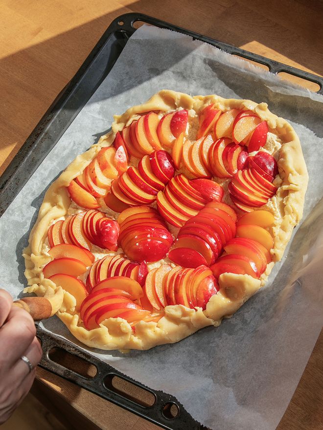 Savor the season: plum frangipane pie is the perfect treat for autumn evenings