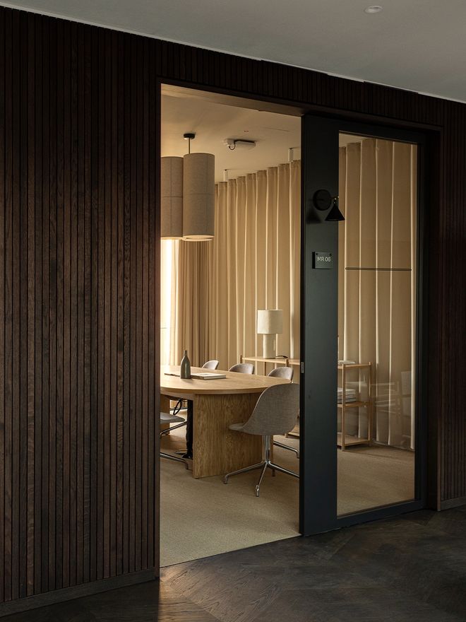 An image with Linden Palais, a flexible office space created by Norm Architects and The Office Group.