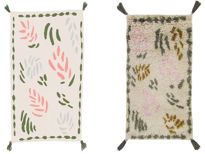 Finarte  Väre rug, 80 x 150 cm, white