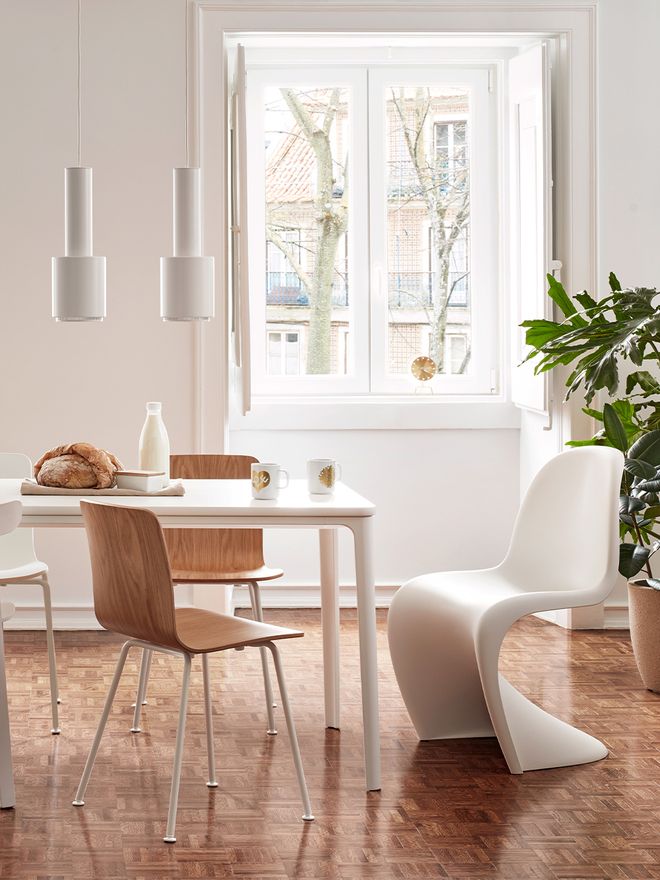 Vitra Panton tuoli, valkoinen