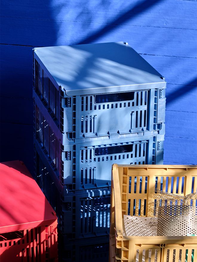 HAY Colour Crate lid, blue