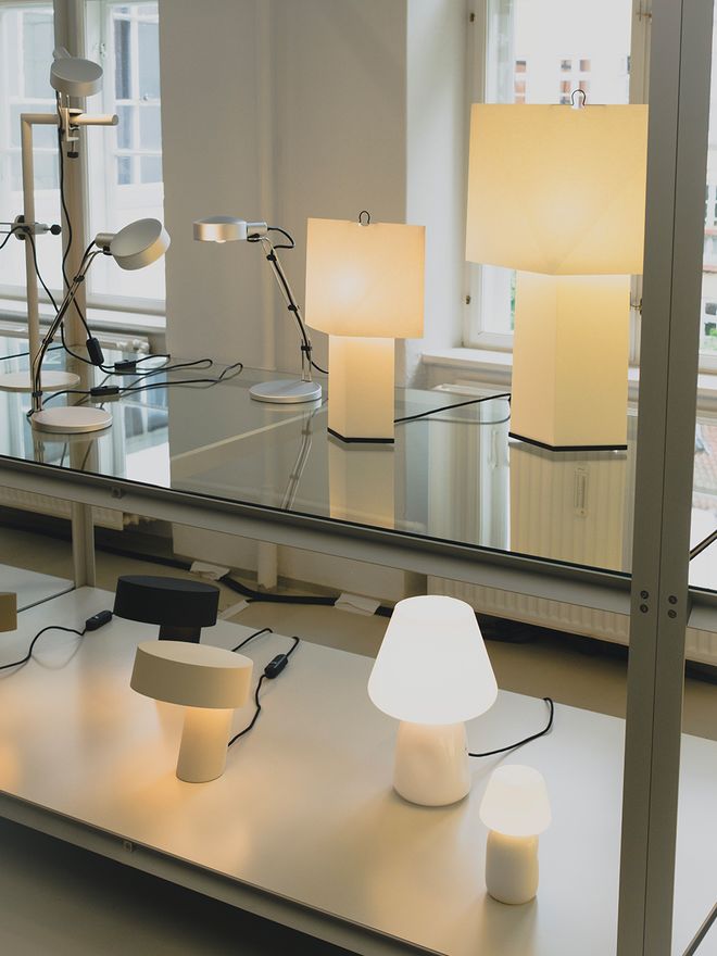 Hay lighting pieces