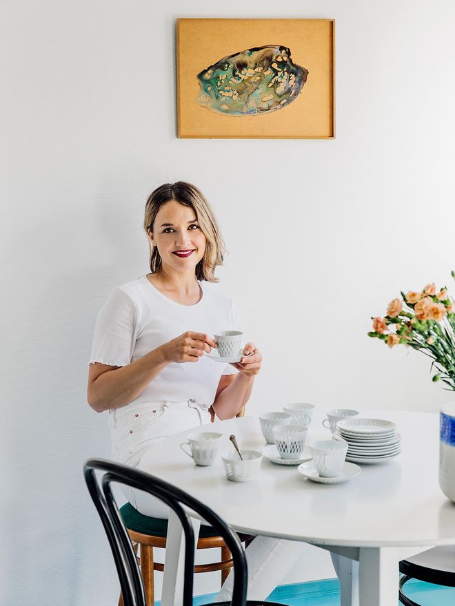 Iisa Pajula’s design treasure is a set of rice porcelain tableware by Arabia