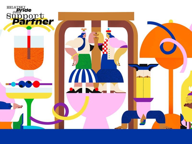 Moninaisuuden riemua – Finnish Design Shop lahjoittaa 10 000 euroa Helsinki Pride -yhteisölle