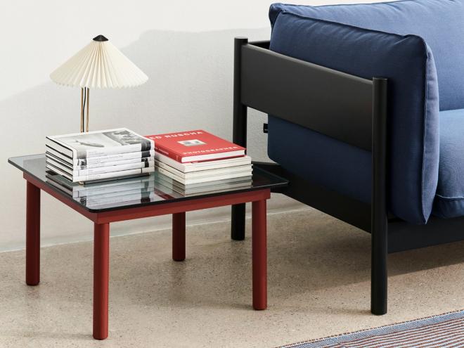 HAY Kofi coffee table in red
