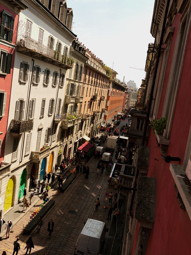 Milan streets