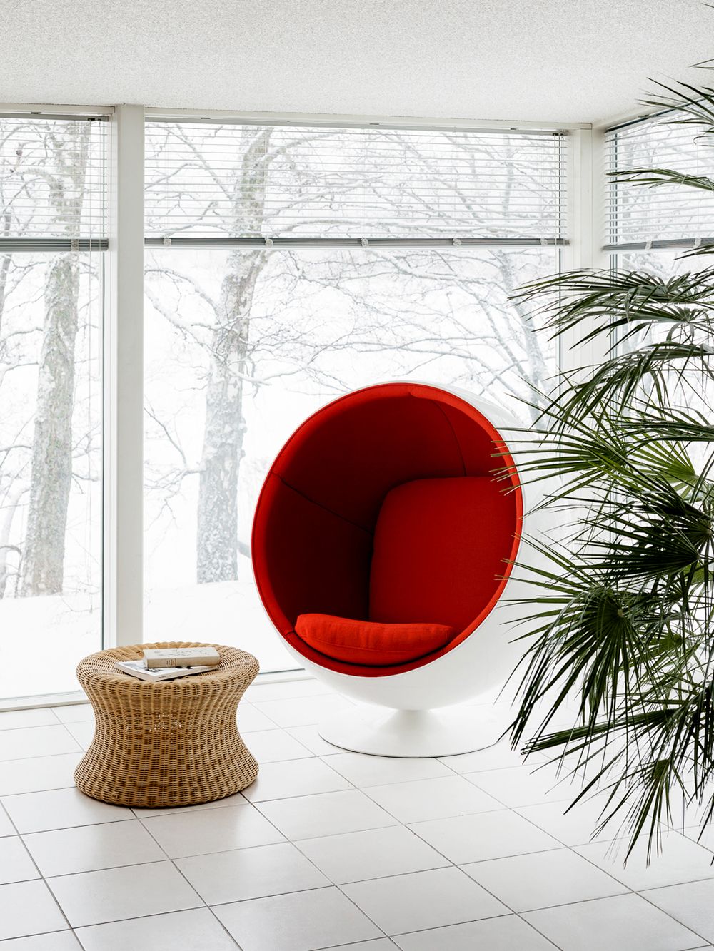 Eero Aarnio's warm and versatile Rattan collection | Design Stories