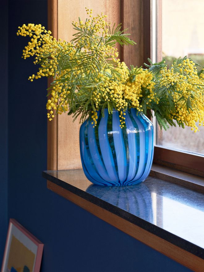 HAY Juice vase, wide, light blue