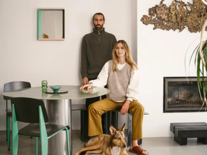 Lukas Cober, Vera Köller and their dog