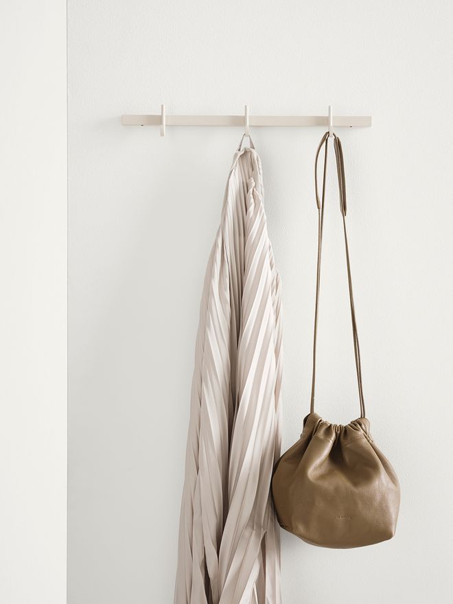 String Furniture Relief-seinänaulakko, beige