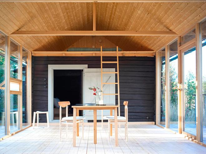 An open hideaway in Karjalohja
